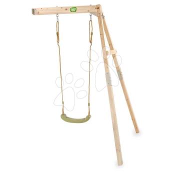 Hinta ciprusfából Silvi Swing Exit Toys falhoz rögzíthető és ülőke állítható magassággal kép