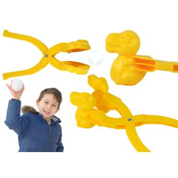 Hógép hógolyók készítéséhez Dinosaurus Yellow'