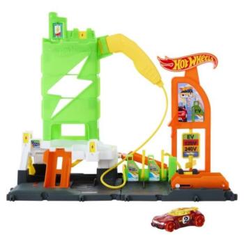 Hot Wheels City szuper töltőállomás kép