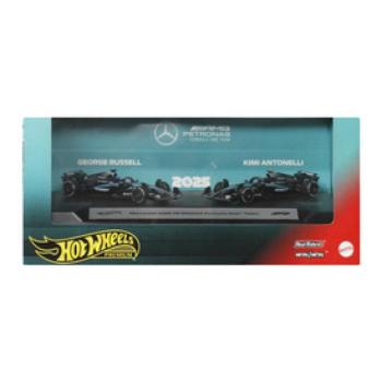 Hot wheels F1 kisautó 2-es csomag - Mercedes: Antonelli +Russel kép