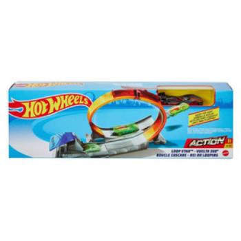 Hot Wheels klasszikus trükköző játékszett kép