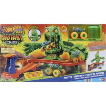 Hot Wheels Monster Trucks slimeszörny káosz pályaszett kép