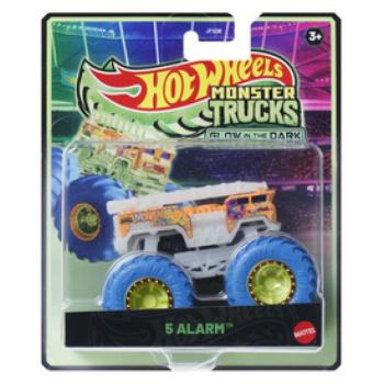 Hot Wheels Monster Trucks sötétben világító autó kép