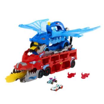 Hot wheels sárkányjárgány autószállító kép