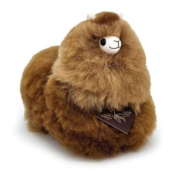 INKARI Plüss játék Alpaka Mini Karamell 15cm kép