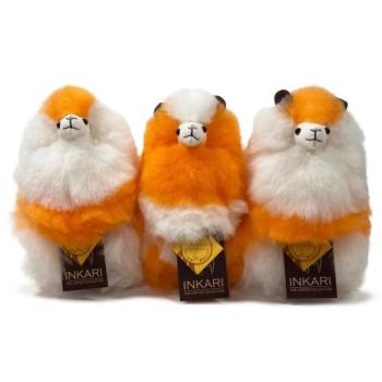 INKARI Plüss játék Alpaka Small limited edition Narancs Sáfrány 23cm kép