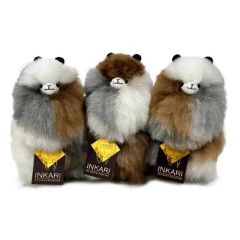 INKARI Plüss játék Alpaka Small limited edition Világosszürke Calico 23cm kép