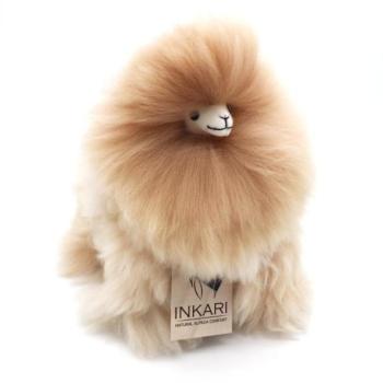 INKARI Plüss játék Alpaka Small Monsterfluff Sandstone 23cm kép