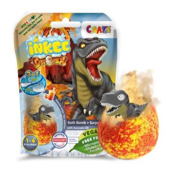 INKEE - Fürdőbomba meglepetéssel - Dinoszaurusz kép