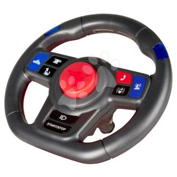 Interaktív kormány kék LED fénnyel Rescue Sound Wheel BIG dudával 8 hanggal Classic&Next&Neo bébitaxikhoz és BIG traktorokhoz 12 hó-tól kép