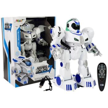 Interaktív robot K4 távirányító R/C fehér kép