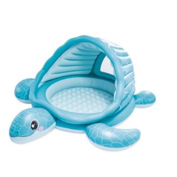 Intex 48677 Felfújható gyerekmedence tetővel Teknős-öböl, 218 x 206 x 97 cm kép
