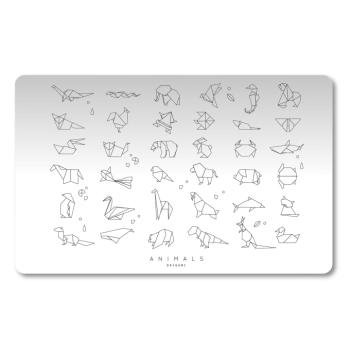 Íróasztali alátét Origami animals kép