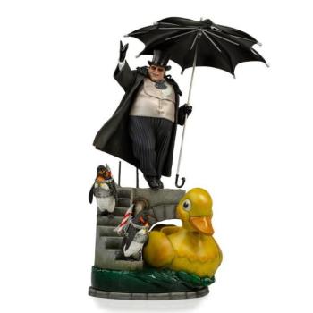 Iron Studios Batman visszatér - Pingvin szobor Deluxe Art Scale 1/10 kép