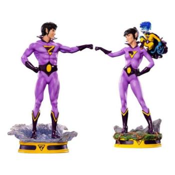 Iron Studios DC Comics - Wonder Twins Szobor Művészeti Skála 1/10