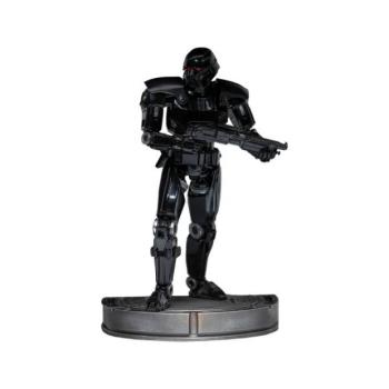 Iron Studios Star Wars: The Mandalorian - Sötét Katona Szobor Művészeti Skála 1/10 kép