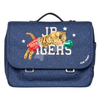Iskolai aktatáska It Bag Midi Boxing Tiger Navy Mélange Jeune Premier ergonomikus luxus kivitel 30*38 cm kép