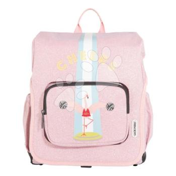 Iskolai hátizsák Backpack Berlin Flamingo Jack Piers ergonomikus luxus kivitel 6 évtől 36*13*29 cm kép