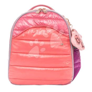 Iskolai hátizsák Backpack Ralphie Puffer Pink Jeune Premier ergonomikus luxus kivitel 32*28 cm kép