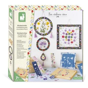 Janod Atelier Deco XXL készlet tevékenységekkel Herbárium kép