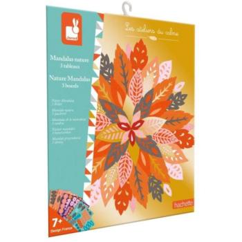 Janod Atelier Készlet Mini Mandala Őszi természet kép