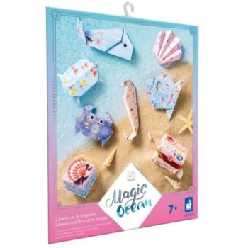 Janod Atelier Készlet Mini Origami papírhajtogatás Varázslatos óceán