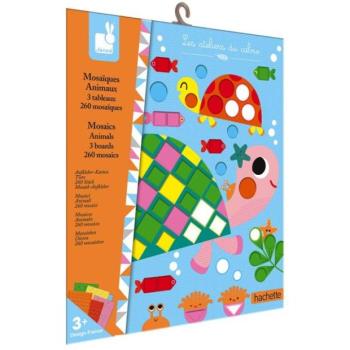 Janod Atelier mozaikák Állatkák Mini Készlet 3+ kép