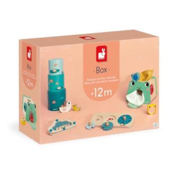 Janod Box Érzékszervi stimuláció 12 hónapos kortól kép
