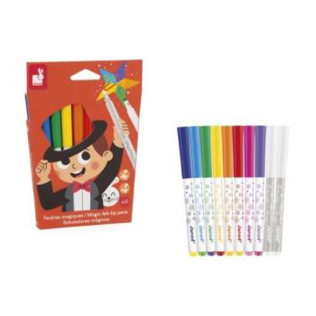 Janod Colorino Varázslatos filctollak újraírható 10 színben kép