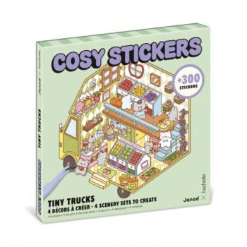 Janod Cosy Stickers Matricák Minisvet Szállítmányok kép