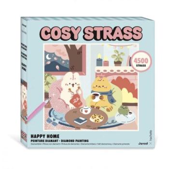 Janod Cosy Strass Gyémántfestés strasszkövek Édes otthon kép
