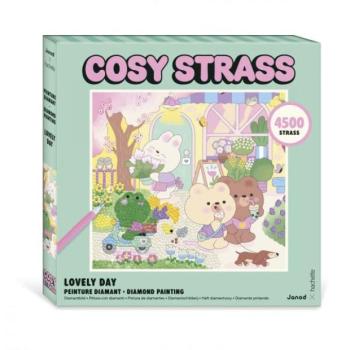 Janod Cosy Strass Gyémántfestés strasszkövek Éjszakai táj kép