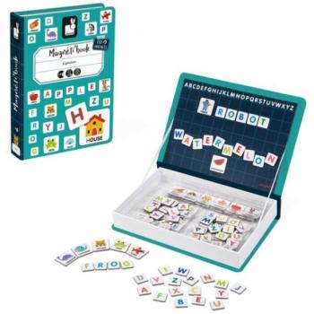 Janod Magnetibook ÁBÉCÉ angol Mágneses könyv gyerekeknek kép