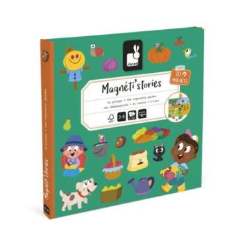 Janod Magnetistories Kert Hozz létre egy történetet kép