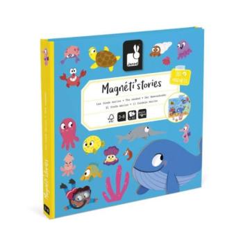 Janod Magnetistories Tengeri világ Készíts történetet kép