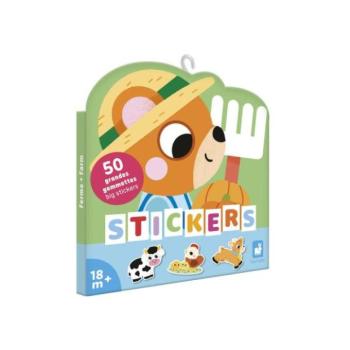 Janod Stickers Matricák Farm 50 db csomag S kép