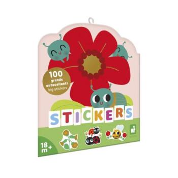 Janod Stickers Matricák Kis szörnyek 100 db 18 hónapos kortól