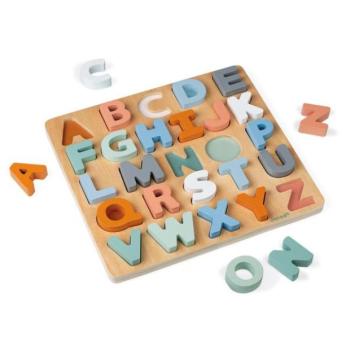 Janod Sweet Cocoon betétrejtvény Alphabet 26 db kép