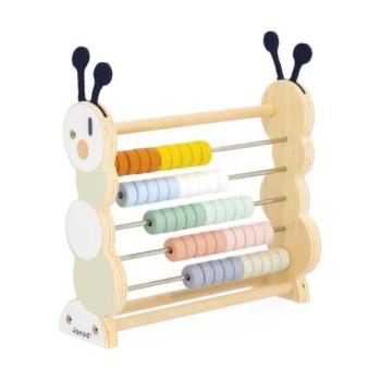 Janod Sweet Cocoon Fa Dzsungel Számoló Hernyó kép