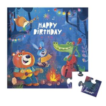 Janod Születésnapi üdvözlet puzzle-val Erdő kép