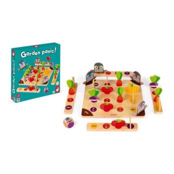 Janod Társasjáték gyerekeknek Vakondok Garden panic 2+ kép