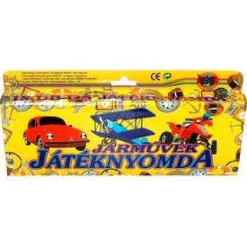 Járművek 18 darabos nyomdakészlet kép