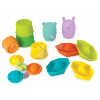 Játék szett kádba Spin Squirt & Sail Bath Fun Playset Infantino 11 részes 0 hó-tól