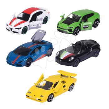 Játékautók Dream Cars Italy Giftpack Majorette fém 7,5 cm hosszú ajándékdobozban kép