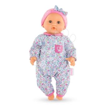 Játékbaba Bébé Calin Capucine Mon Premier Poupon Corolle barna pislogó szemekkel 30 cm 18 hó-tól kép