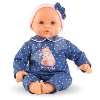 Játékbaba Bébé Calin Capucine Teddy Bear Mon Premier Poupon Corolle barna pislogó szemekkel 30 cm 18 hó-tól kép