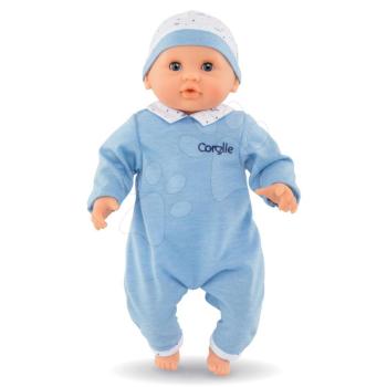 Játékbaba Bébé Calin Mael Corolle kék pislogó szemekkel és gyöngyöcskékkel 30 cm 18 hó-tól kép