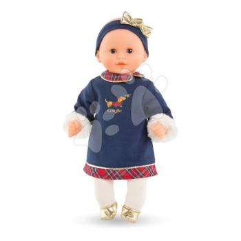Játékbaba Bébé Calin Margaux Corolle Holidays Mon Premier Poupon Corolle karácsonyi kiadás barna pislogó szemekkel 30 cm 18 hó-tól kép