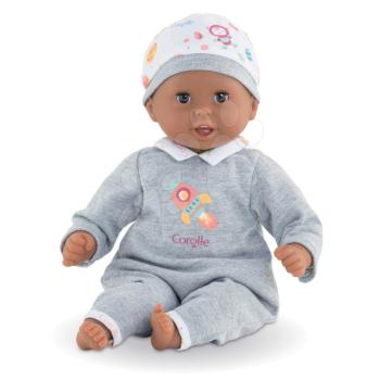 Játékbaba Bébé Calin Marius Corolle fekete pislogó szempárral és gyöngyöcskékkel 30 cm 18 hó-tól kép