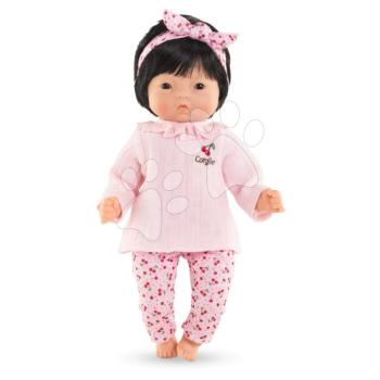 Játékbaba Bébé Calin Nina Mon Premier Poupon Corolle barna pislogó szemekkel 30 cm 18 hó-tól kép